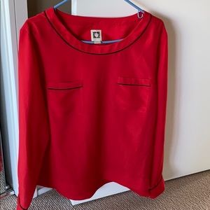 Women’s Anne Klein long sleeve blouse